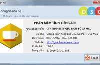 Phần mềm tính tiền cafe – sCafe